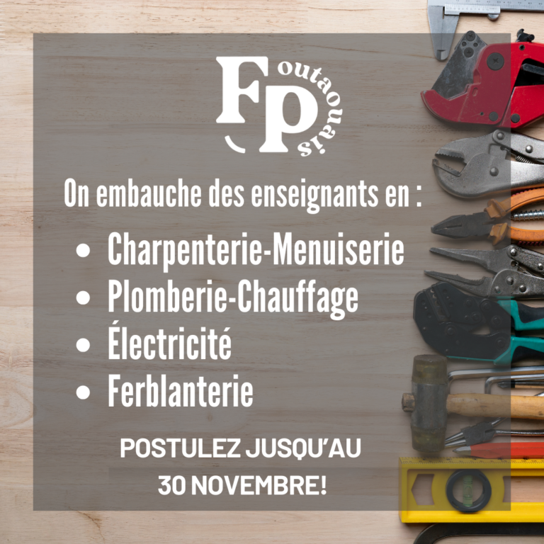 annonce enseignant