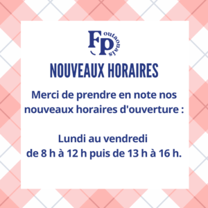 nouveaux horaires avril 2026